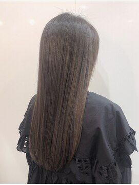 髪美人ロングヘア#髪質改善#トリートメント#縮毛矯正#カット