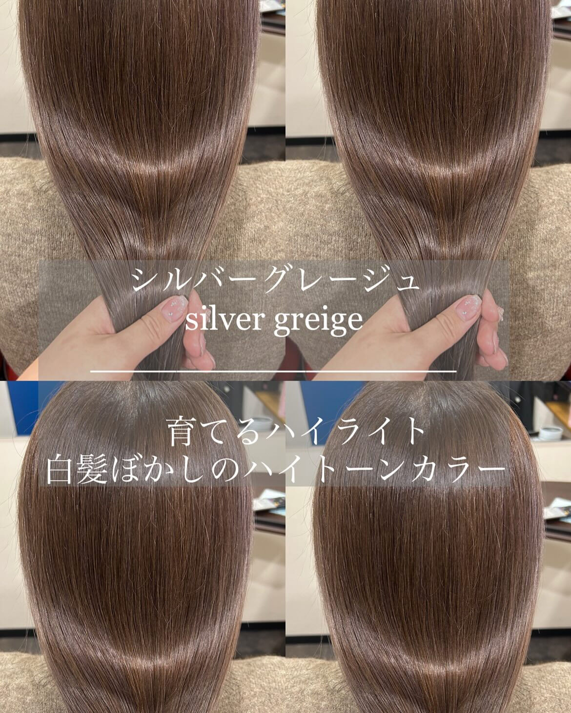 ハイライト30枚×髪質改善カラー