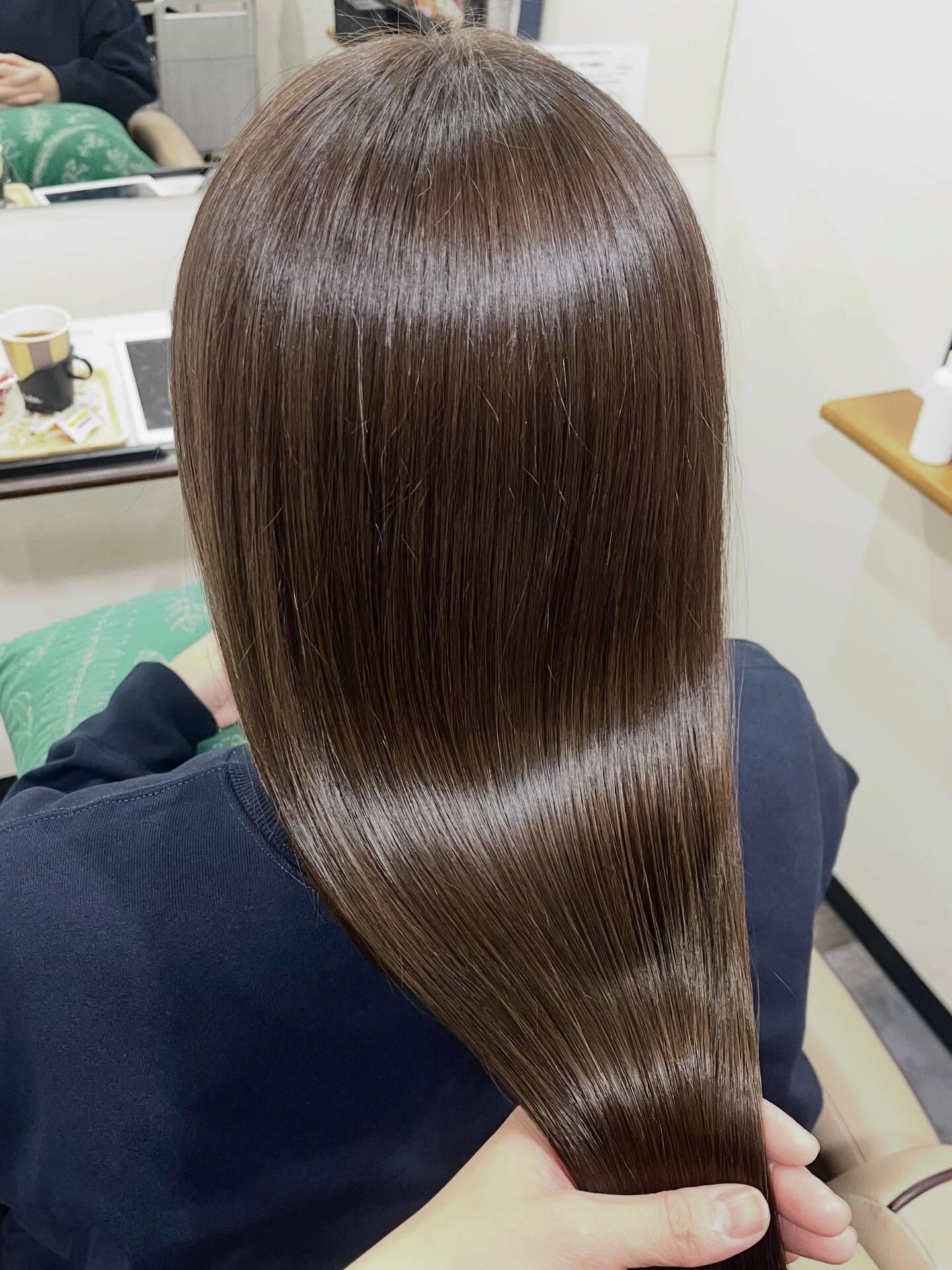 グレージュカラー×髪質改善トリートメント