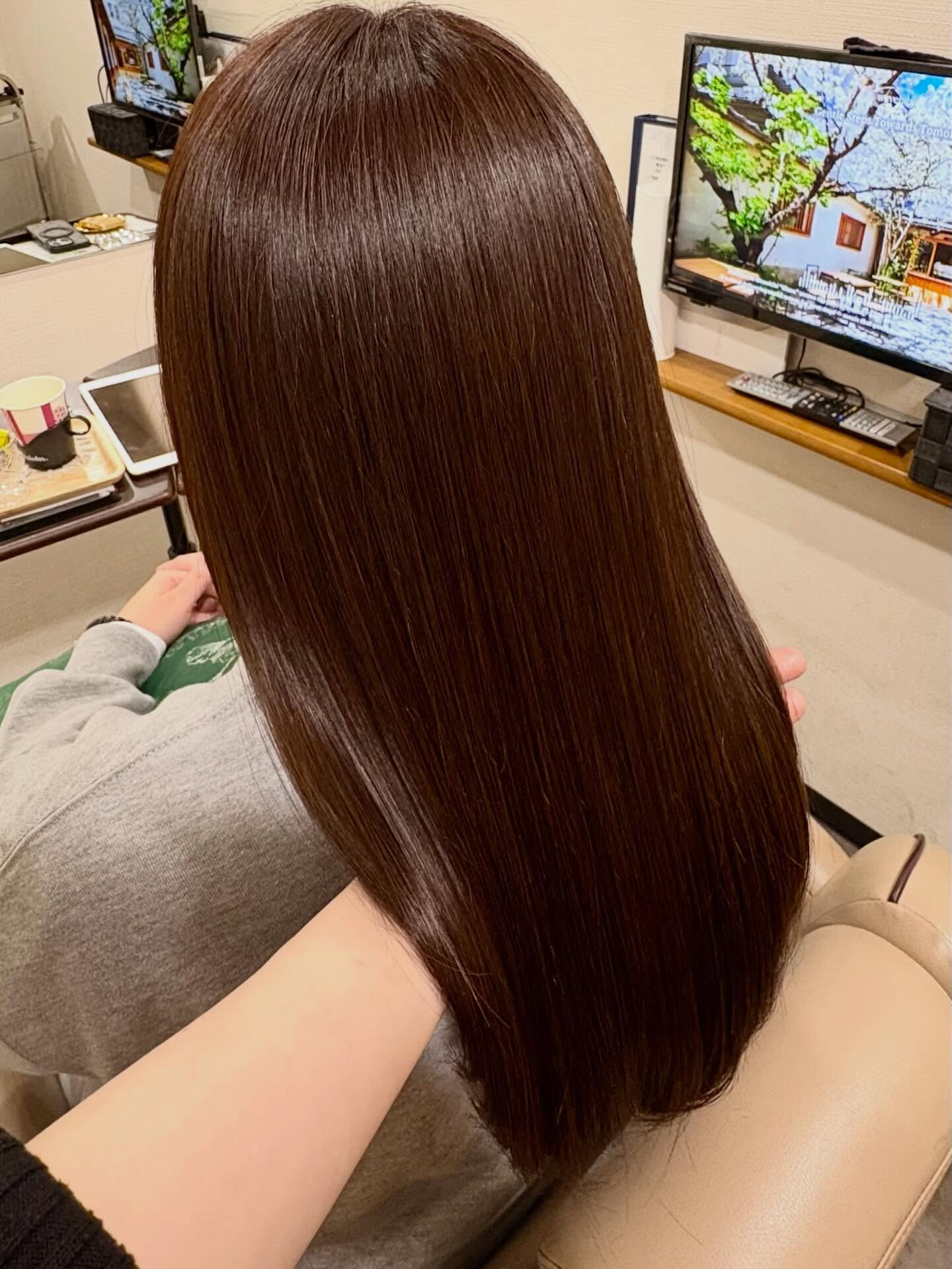春にオススメベージュカラー×髪質改善トリートメント